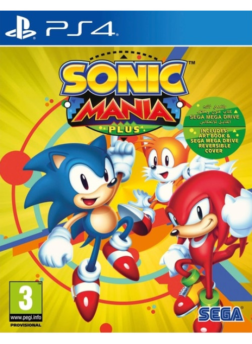 Sonic Mania Plus+ Artbook (Английская версия) (PS4)